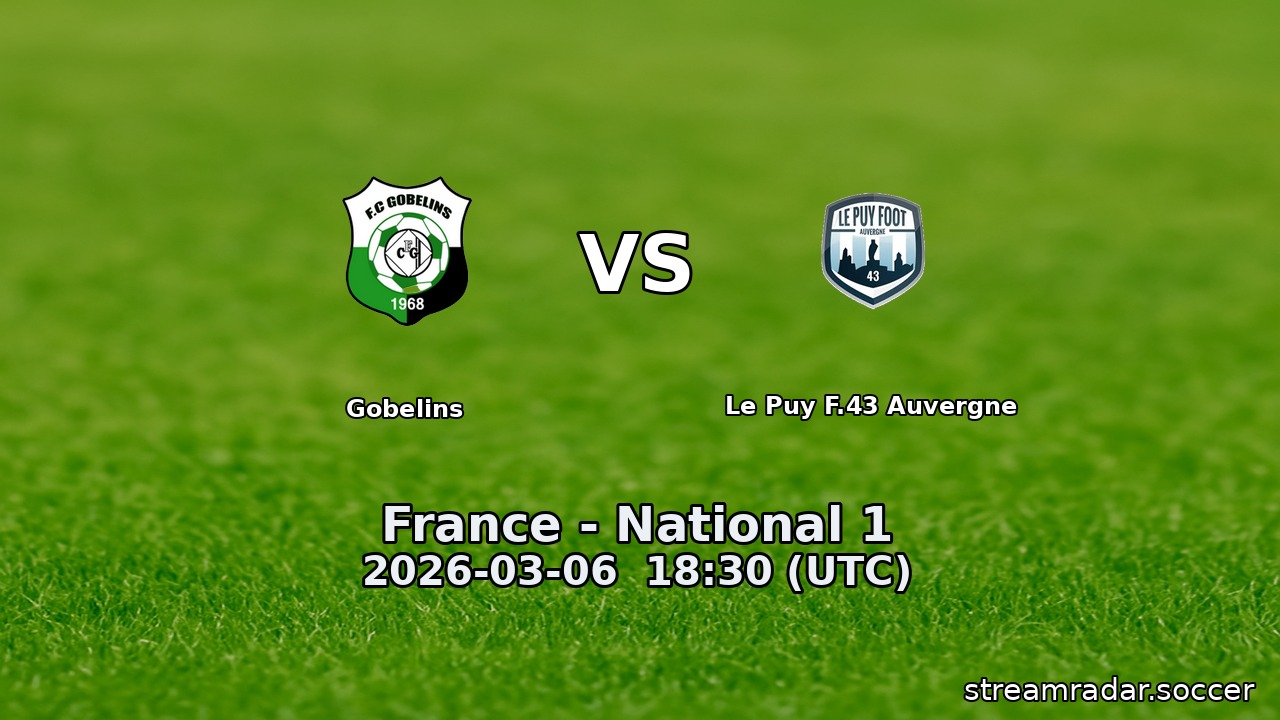 Paris 13 Atletico vs Le Puy F.43 Auvergne