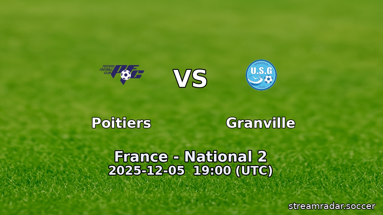 Poitiers vs Granville