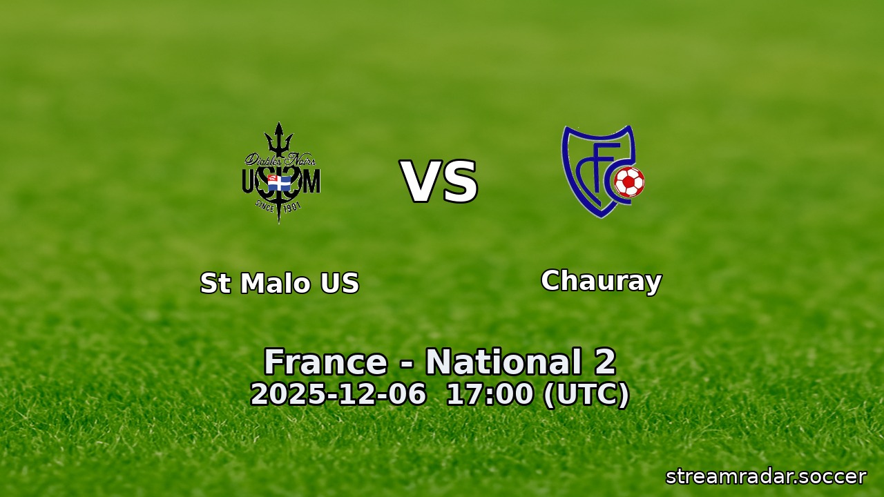 St Malo US vs Chauray