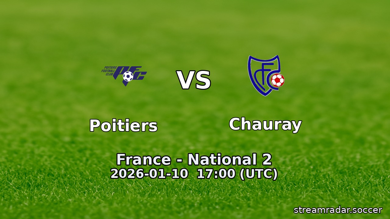 Poitiers vs Chauray