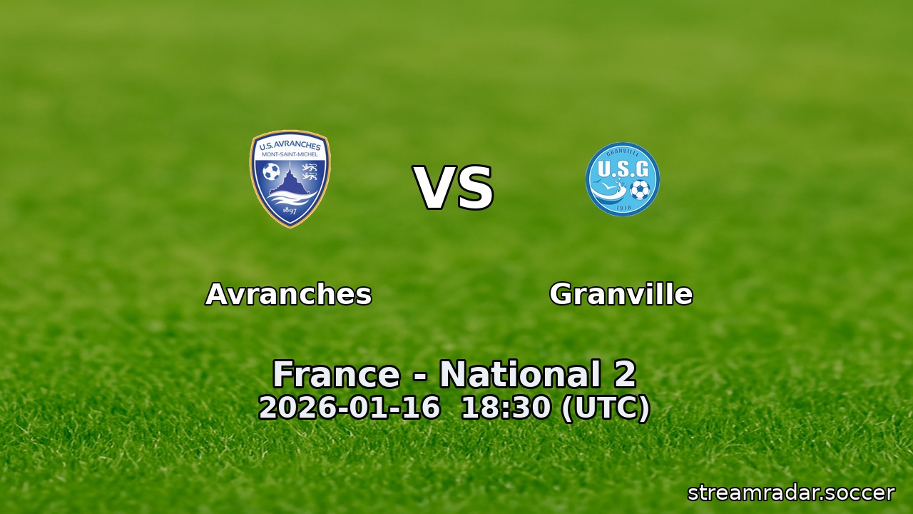 Avranches vs Granville