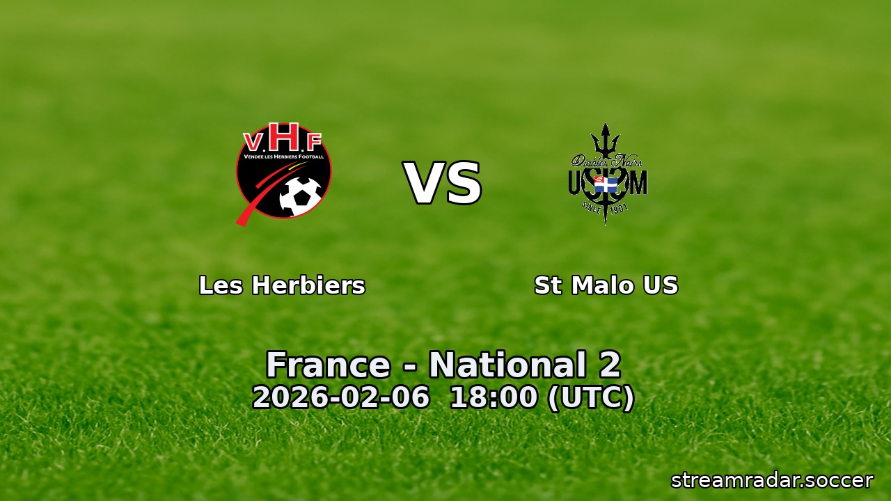 Les Herbiers vs St Malo US
