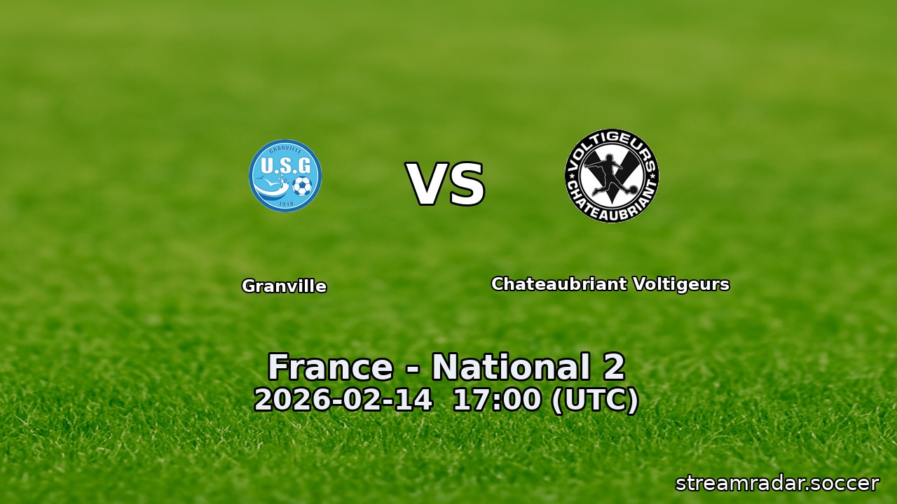 Granville vs Chateaubriant Voltigeurs