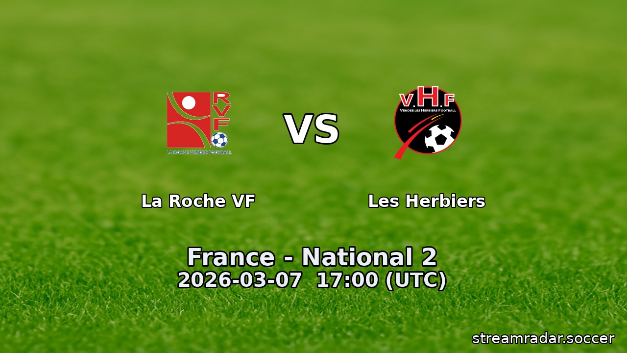 La Roche VF vs Les Herbiers