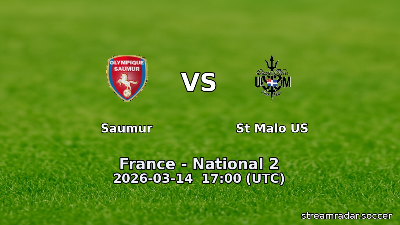 Saumur vs St Malo US