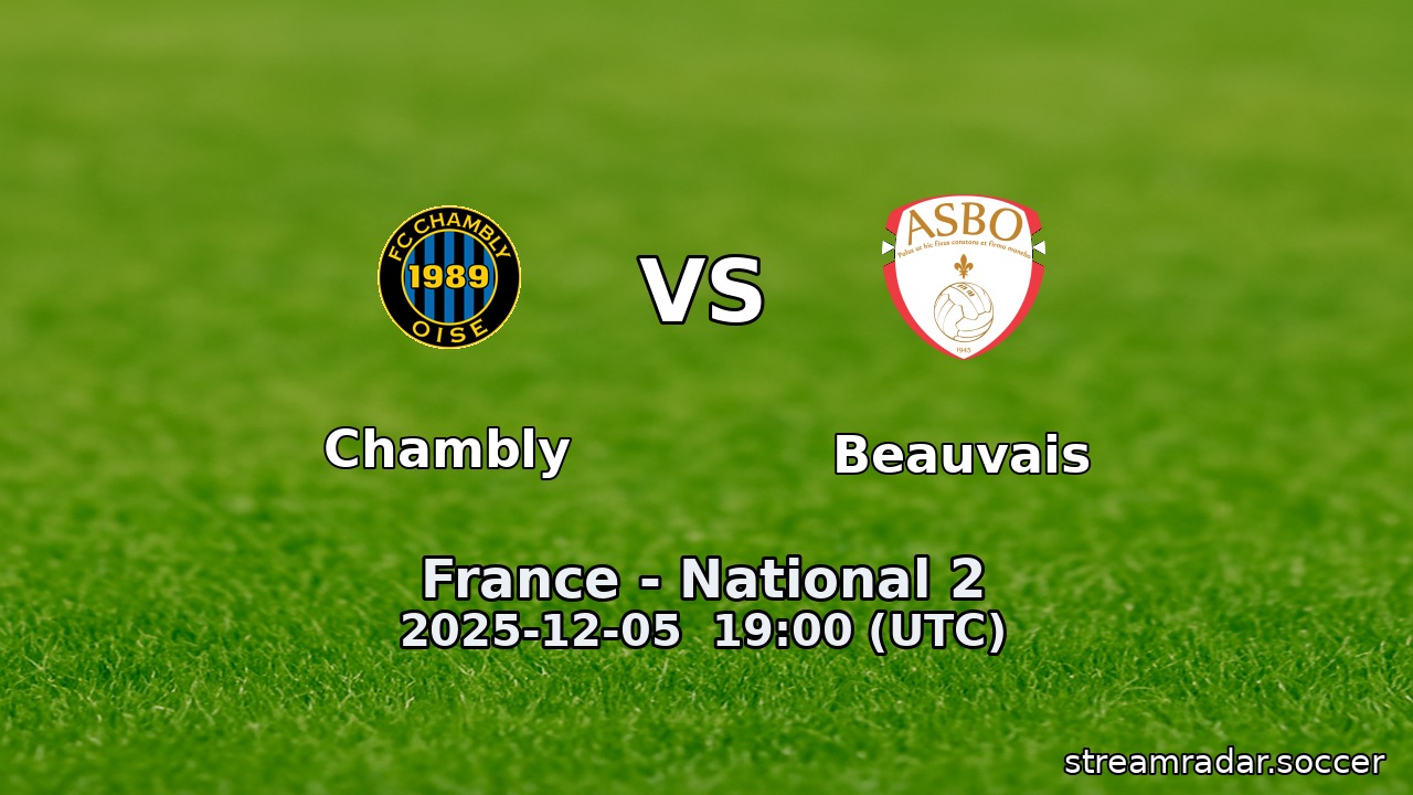Chambly vs Beauvais