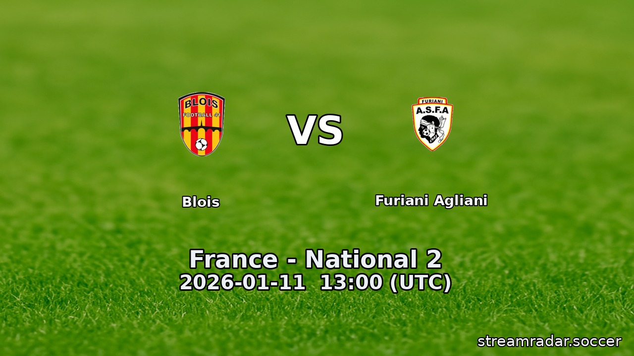 Blois vs Furiani Agliani