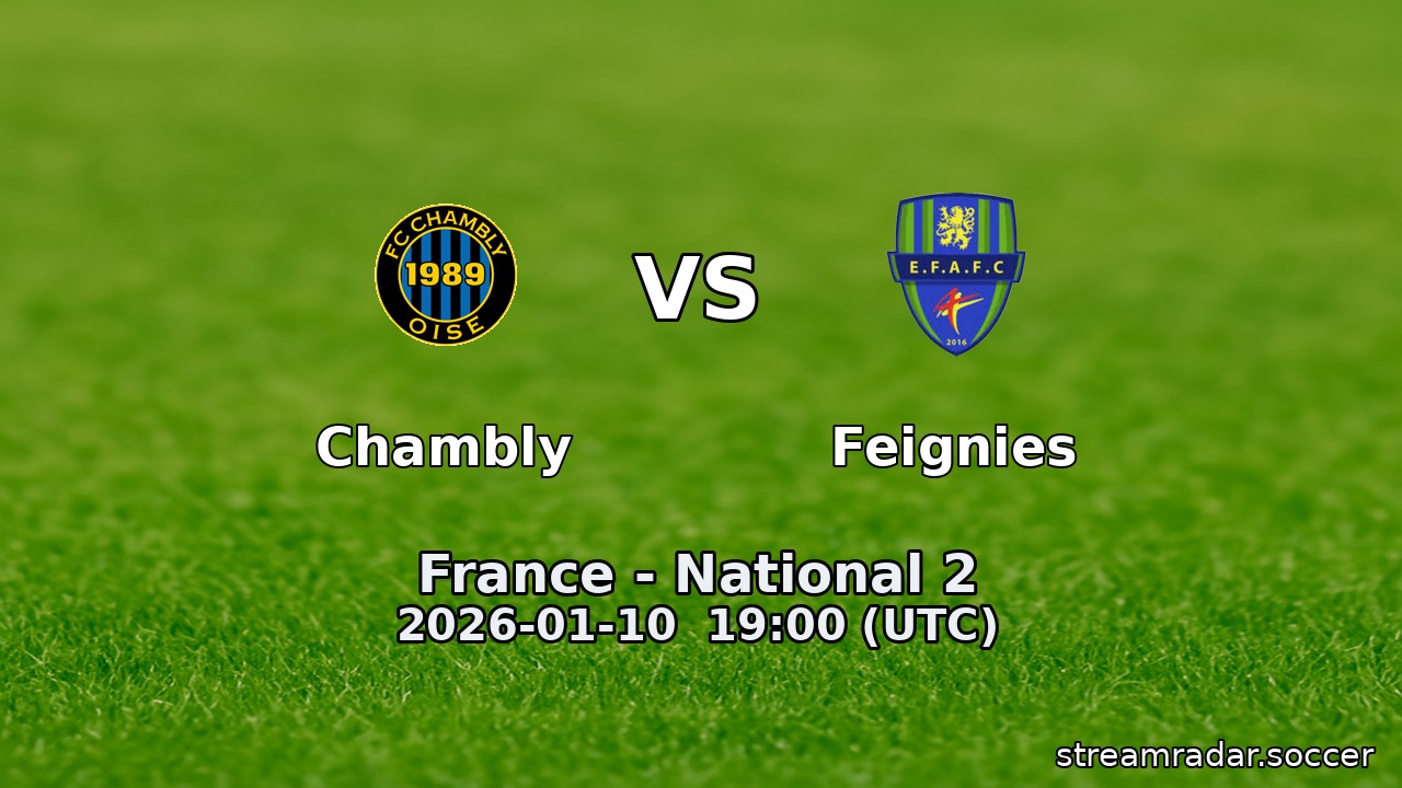 Chambly vs Feignies