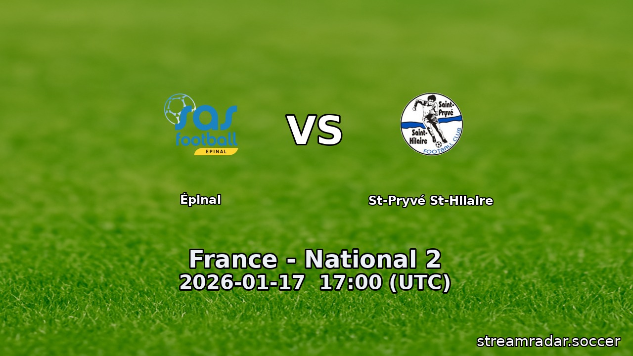 Épinal vs St-Pryvé St-Hilaire