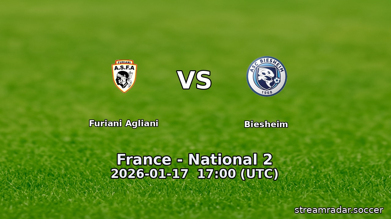 Furiani Agliani vs Biesheim