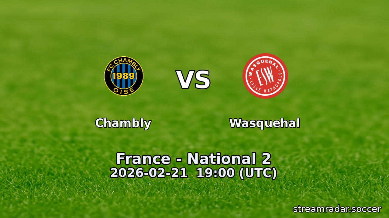 Chambly vs Wasquehal