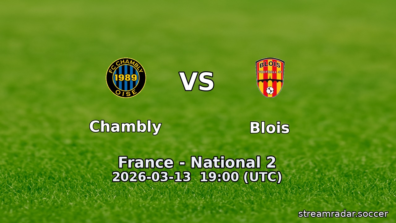 Chambly vs Blois