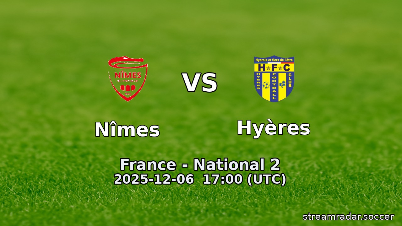 Nîmes vs Hyères