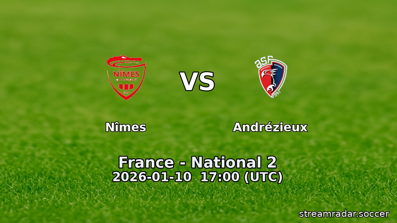 Nîmes vs Andrézieux