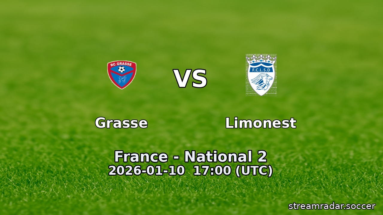 Grasse vs Limonest