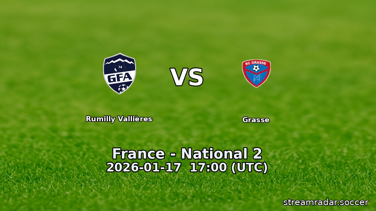 Rumilly Vallières vs Grasse