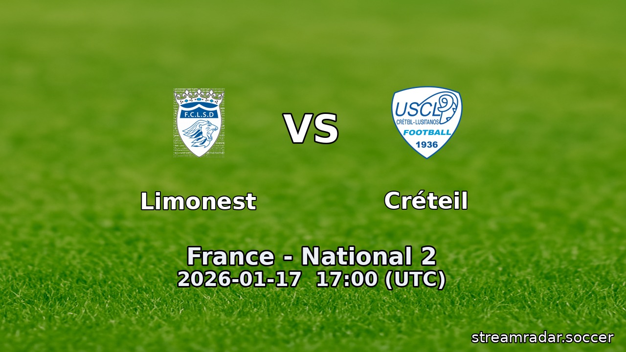 Limonest vs Créteil