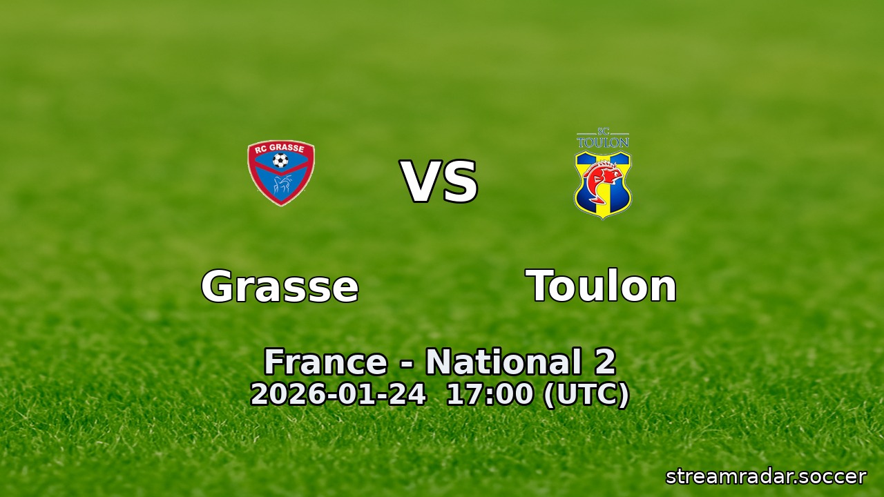 Grasse vs Toulon