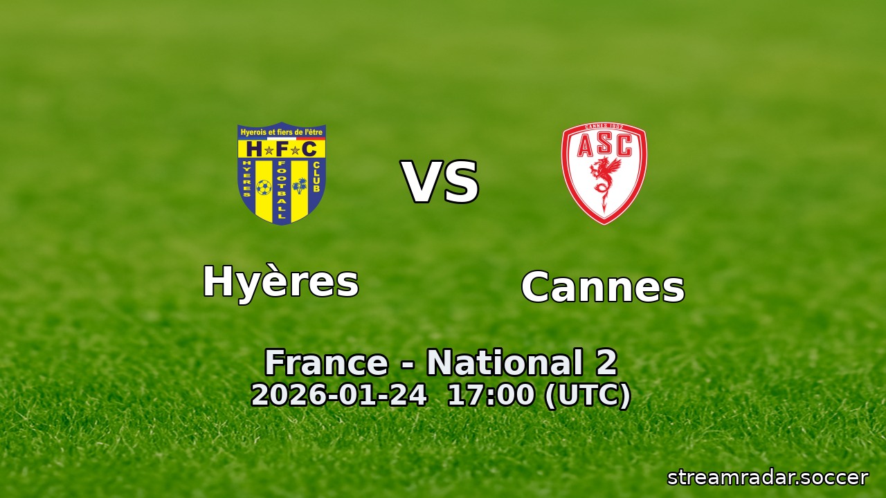 Hyères vs Cannes