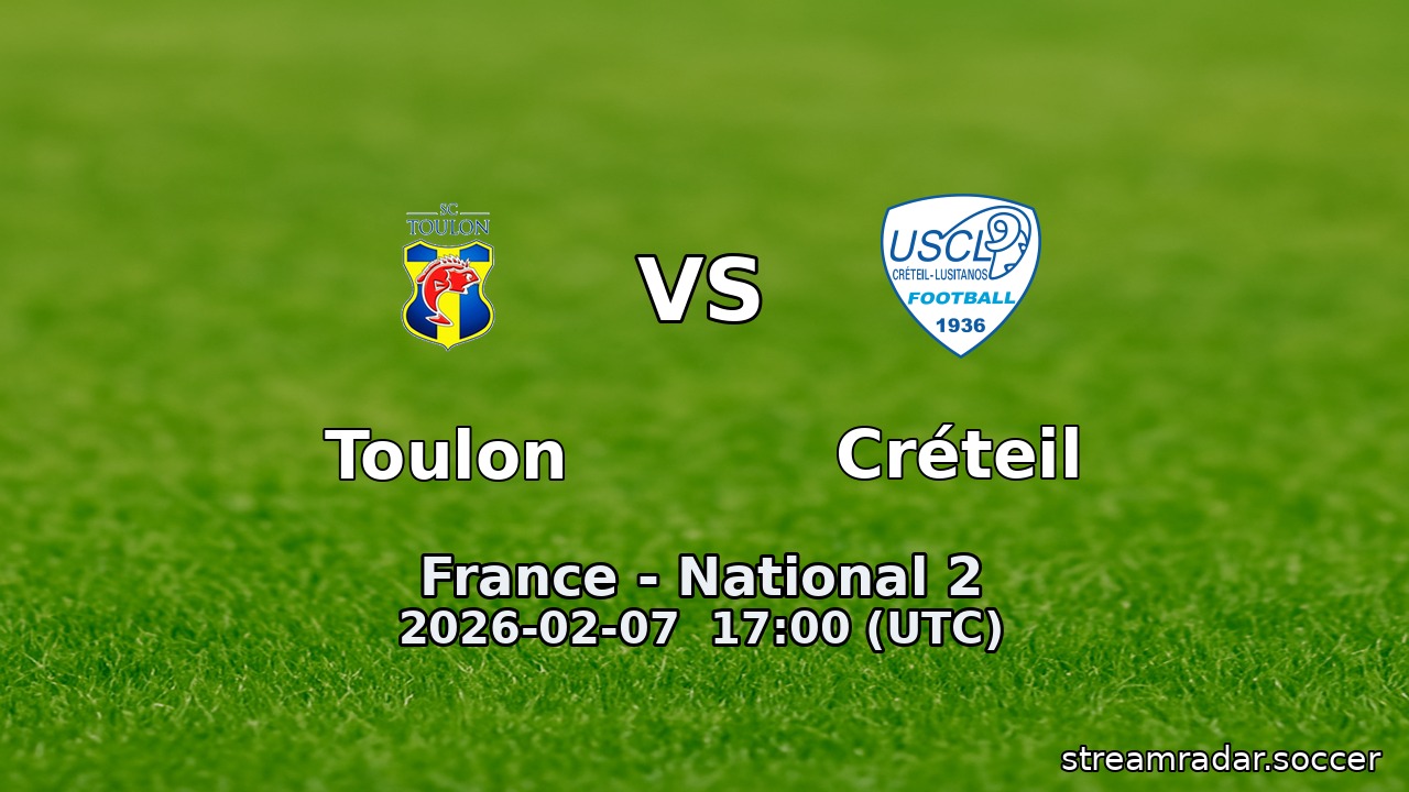 Toulon vs Créteil