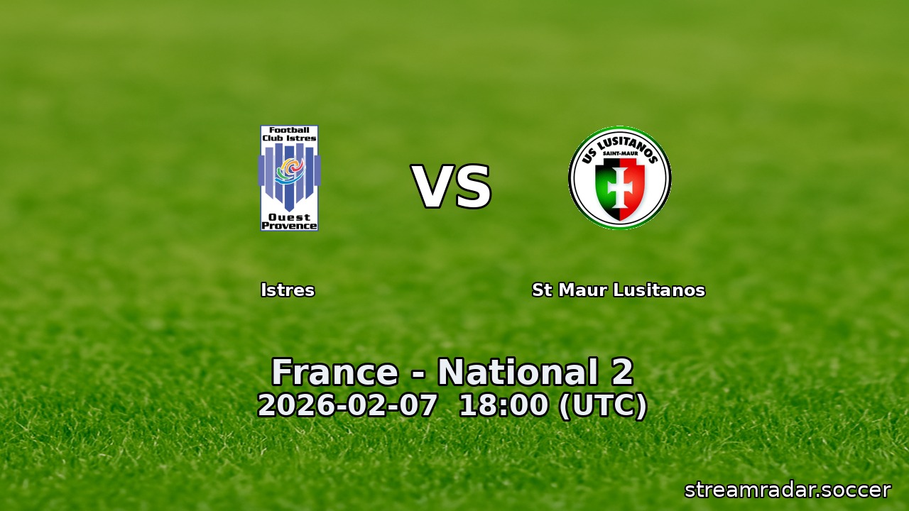 Istres vs St Maur Lusitanos
