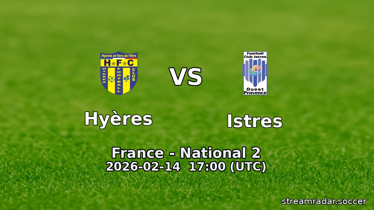 Hyères vs Istres