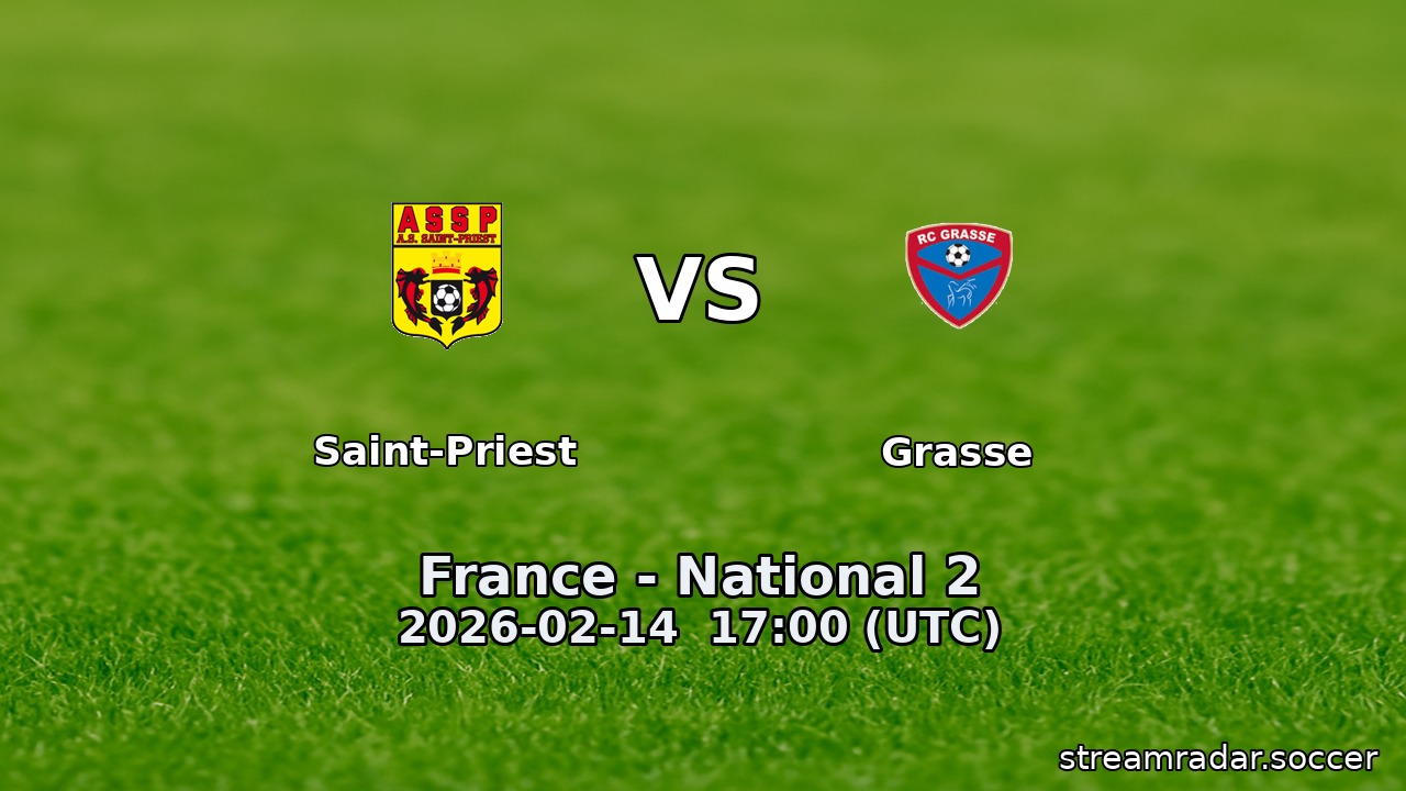 Saint-Priest vs Grasse