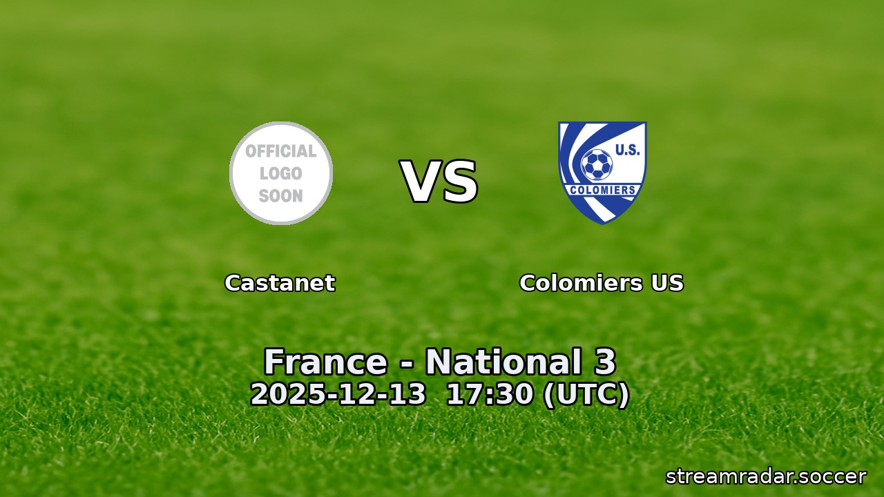 Castanet vs Colomiers US