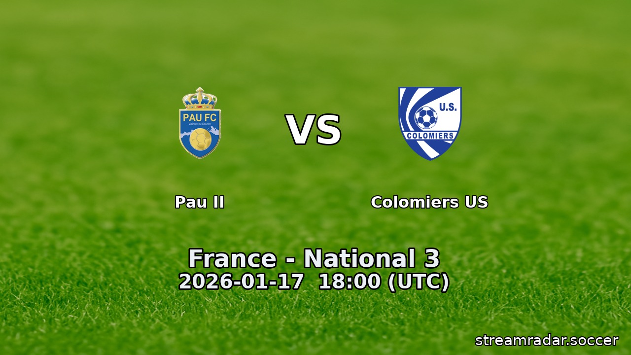 Pau II vs Colomiers US