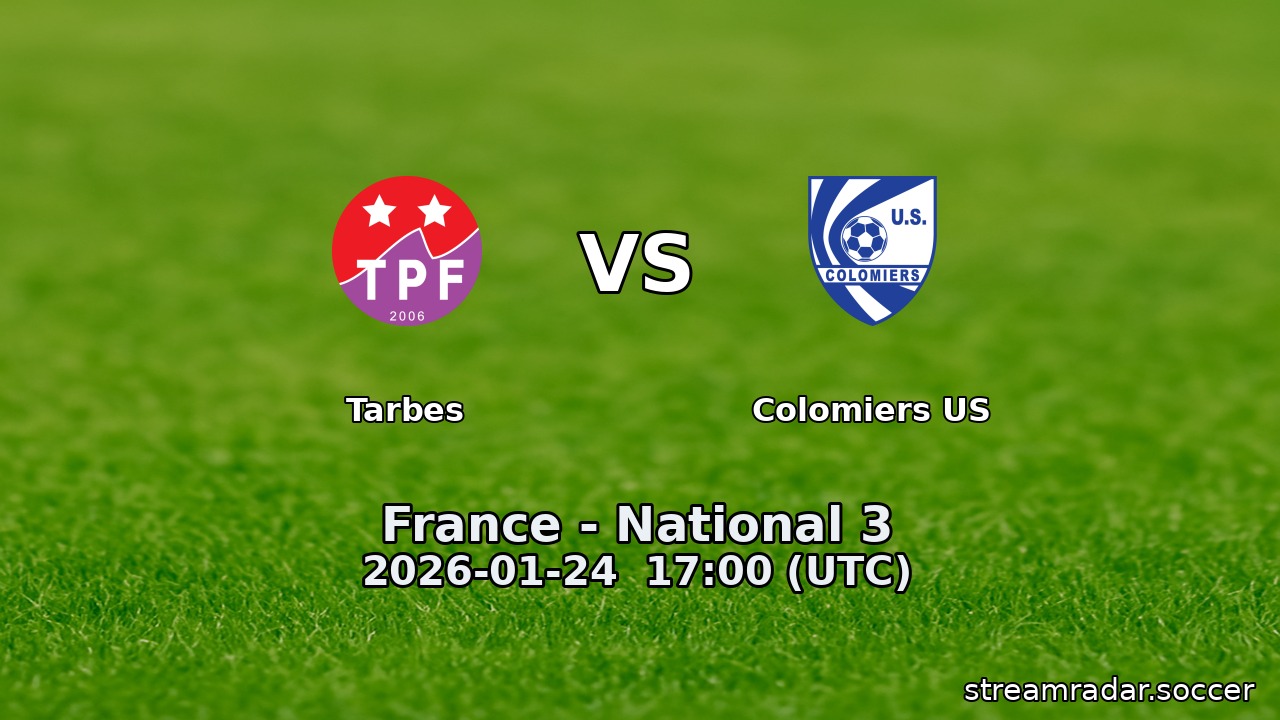 Tarbes vs Colomiers US