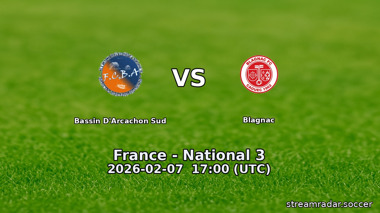 Bassin D'Arcachon Sud vs Blagnac