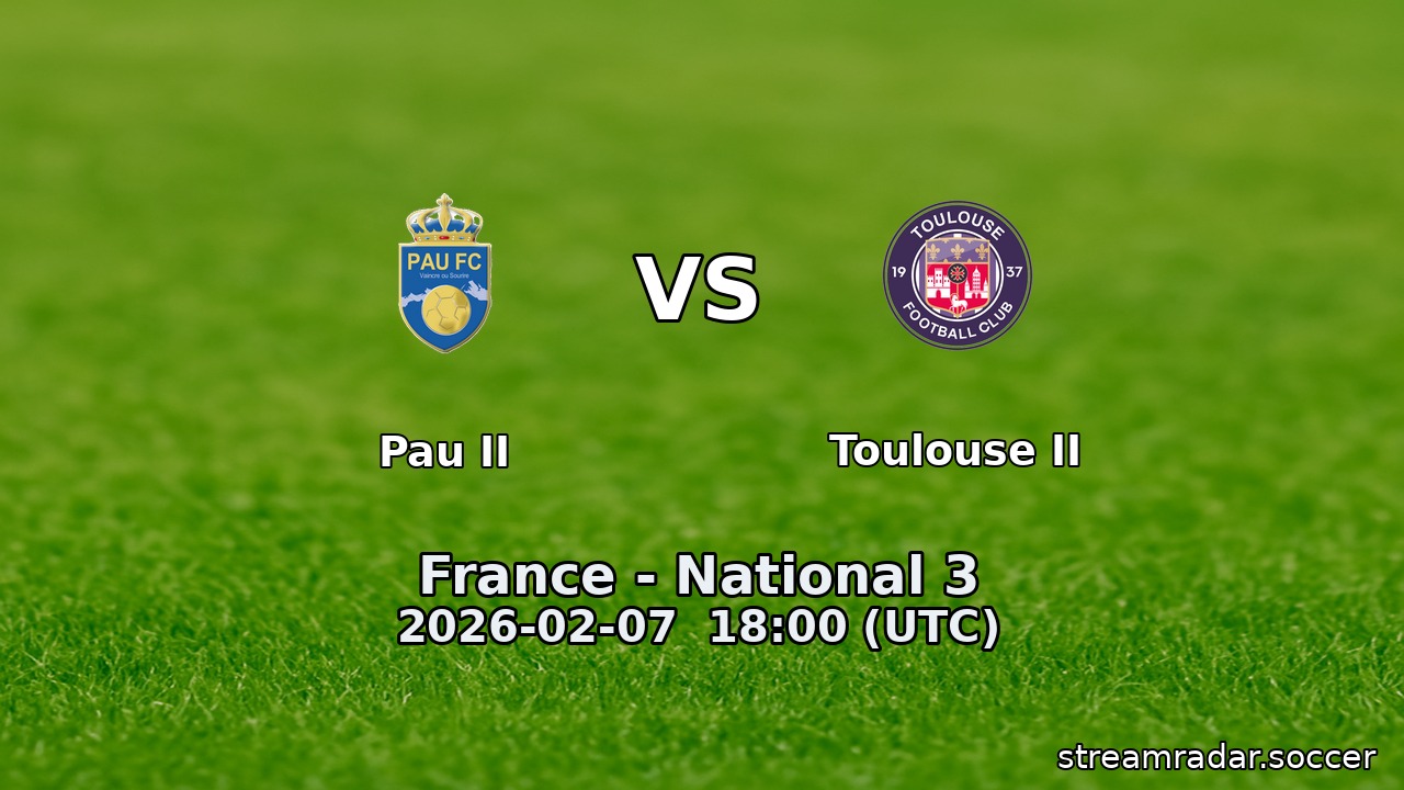 Pau II vs Toulouse II