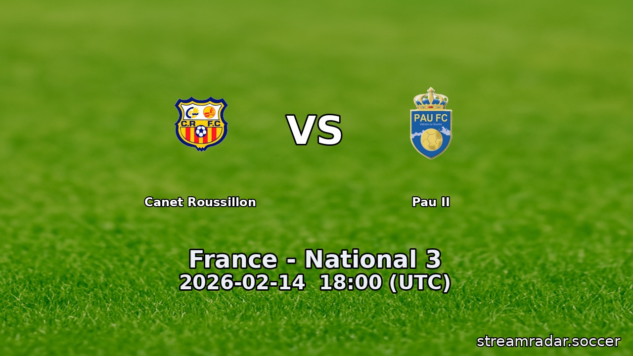 Canet Roussillon vs Pau II