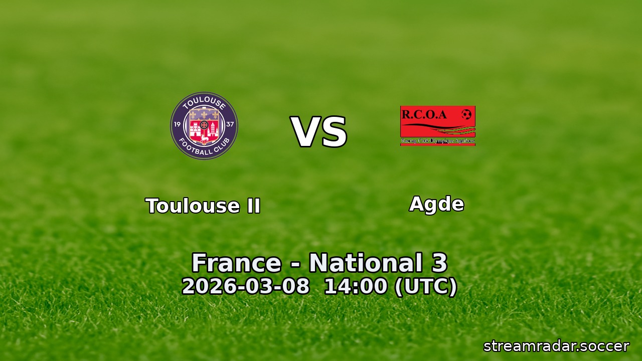 Toulouse II vs Agde