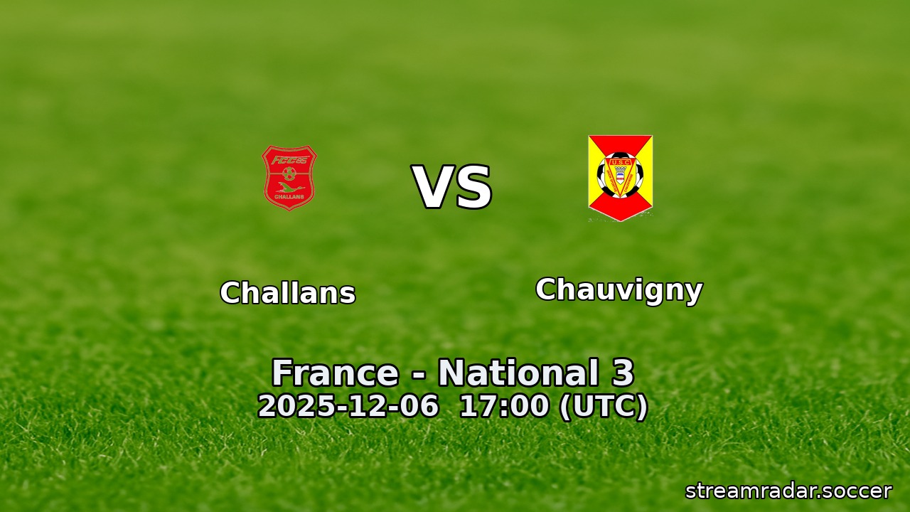Challans vs Chauvigny