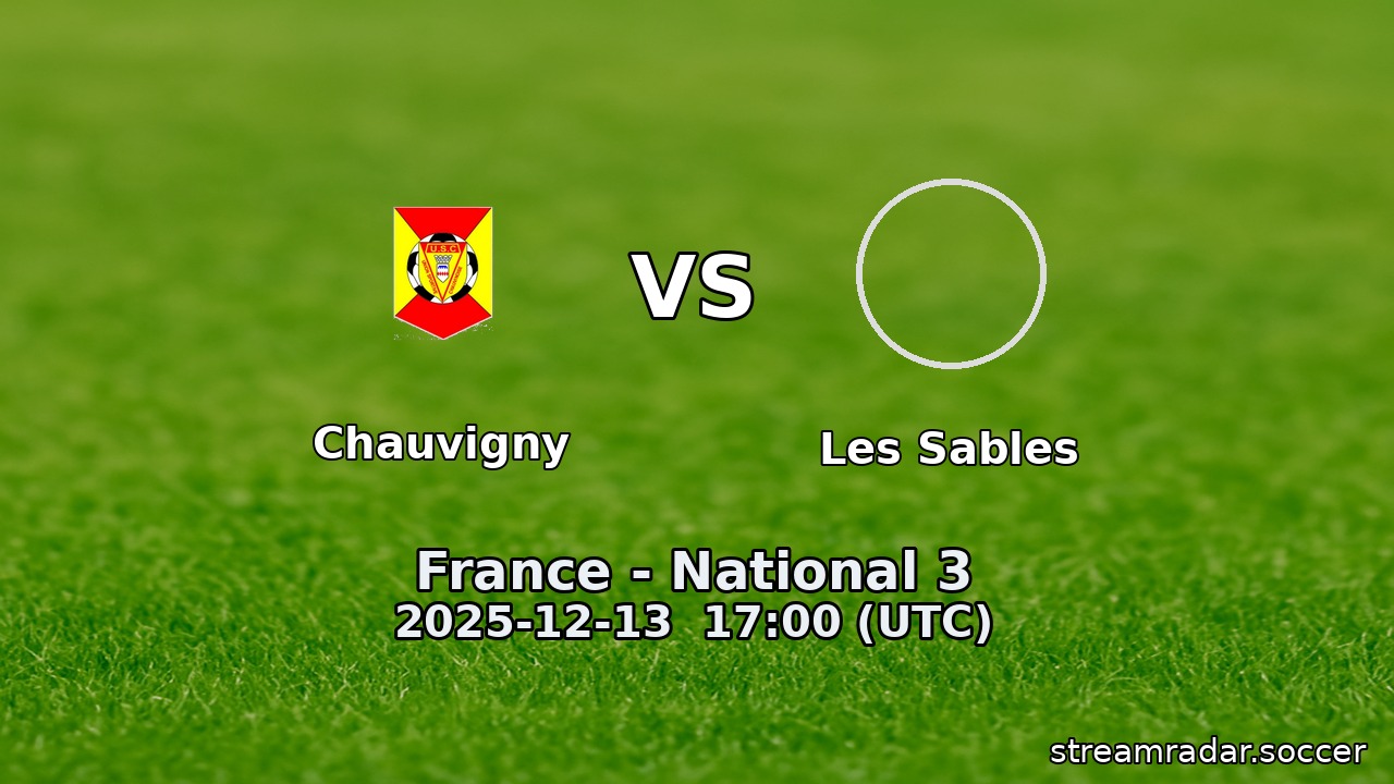 Chauvigny vs Les Sables