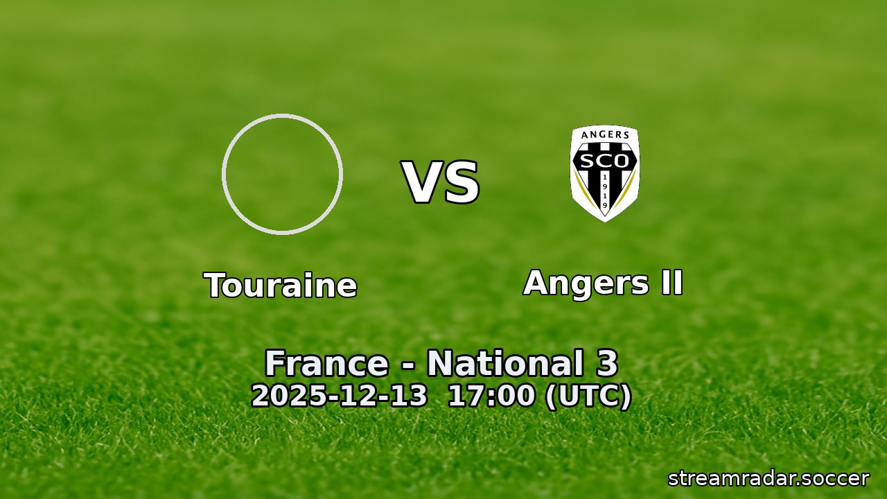 Touraine vs Angers II
