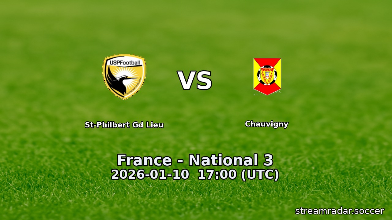St-Philbert Gd Lieu vs Chauvigny
