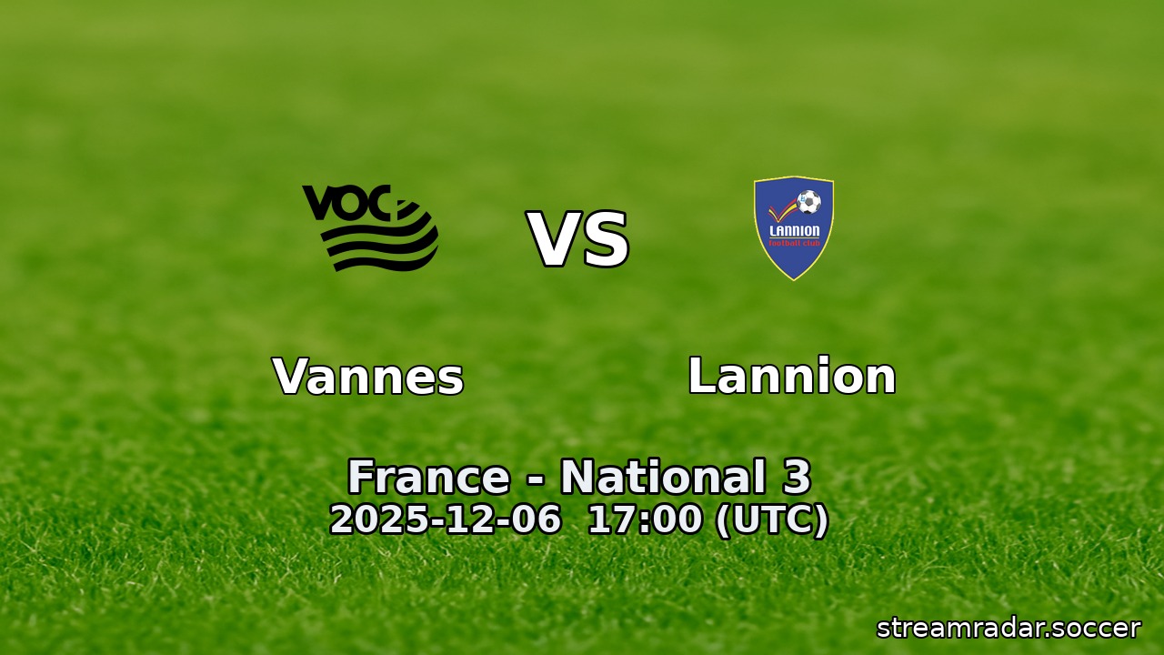 Vannes vs Lannion