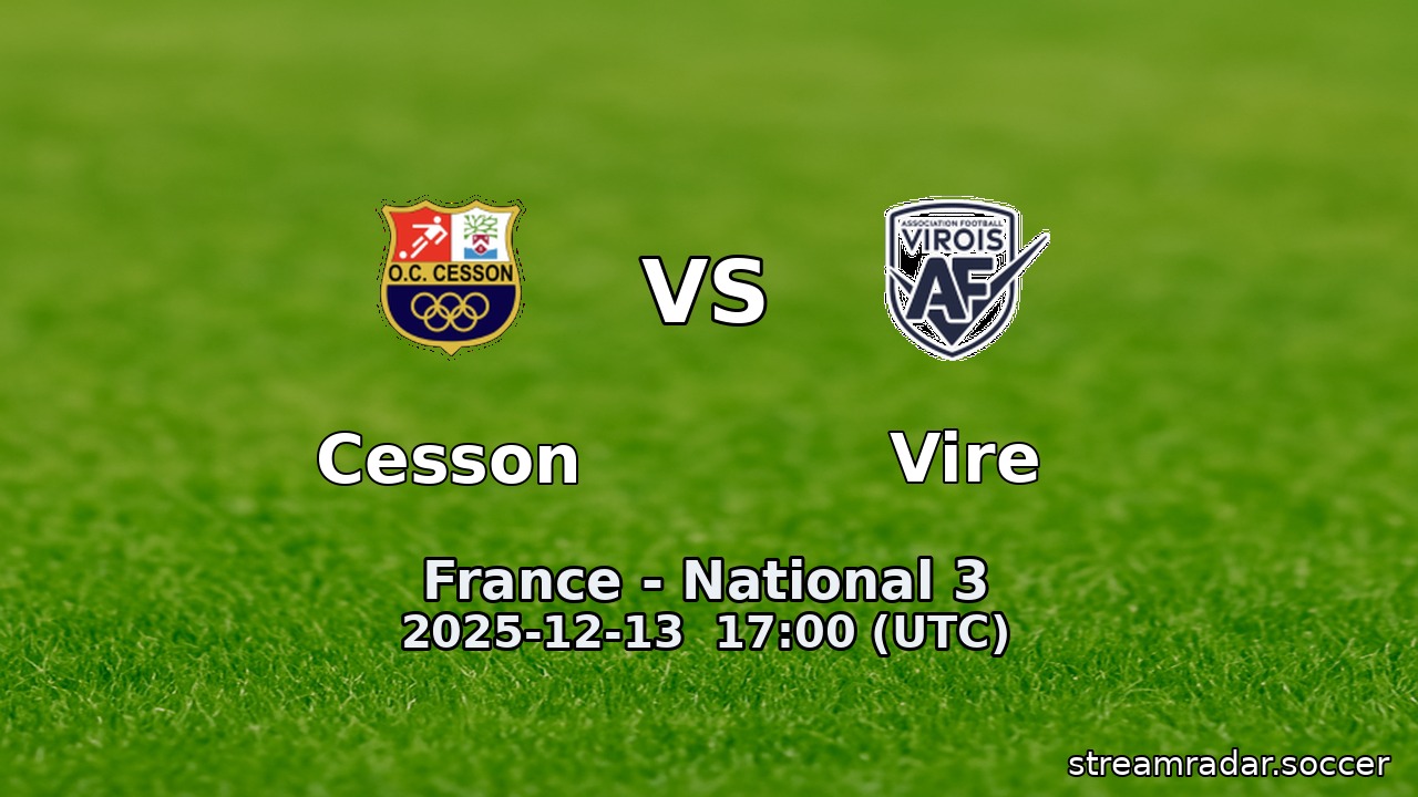 Cesson vs Vire