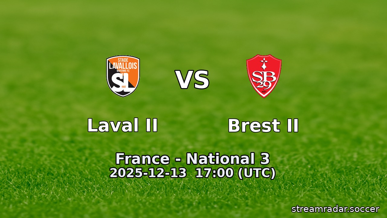 Laval II vs Brest II