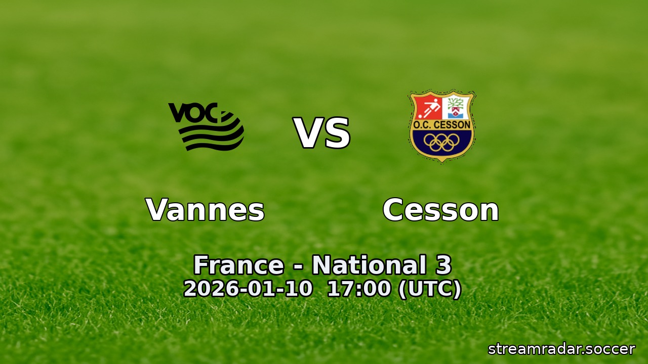 Vannes vs Cesson