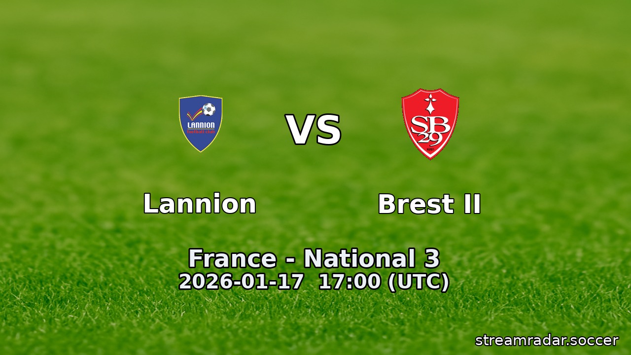 Lannion vs Brest II