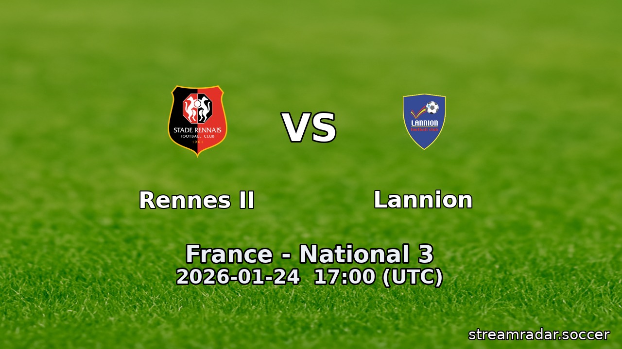 Rennes II vs Lannion