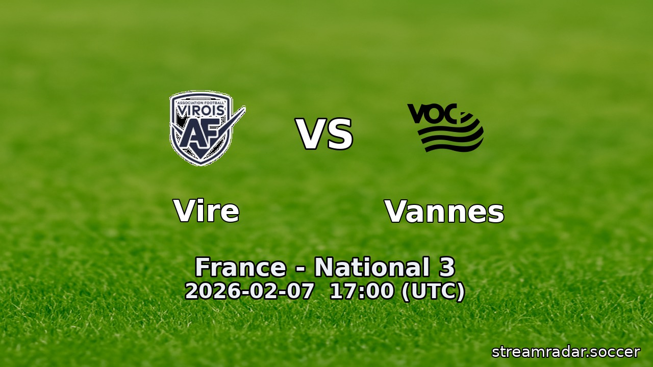 Vire vs Vannes