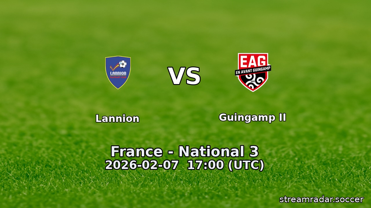 Lannion vs Guingamp II