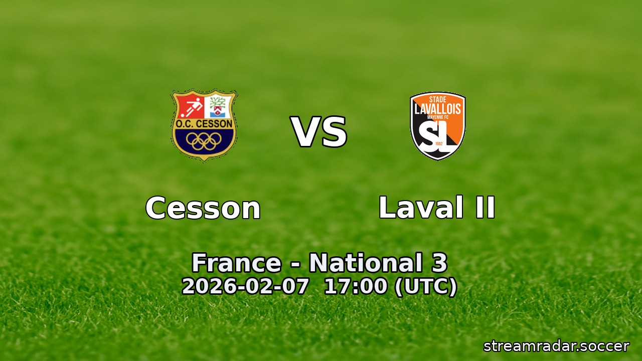 Cesson vs Laval II