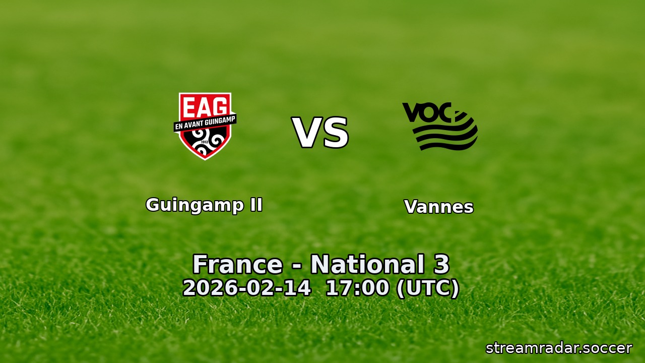 Guingamp II vs Vannes