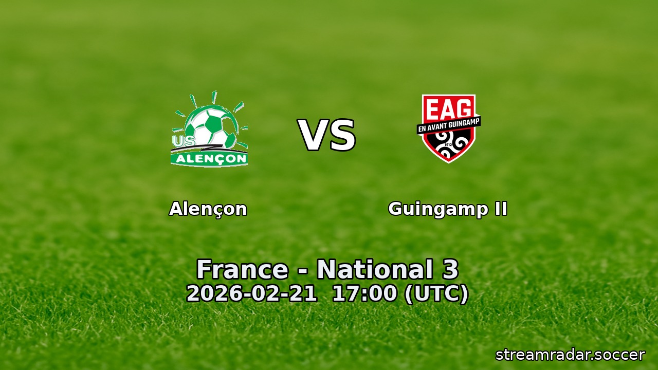 Alençon vs Guingamp II