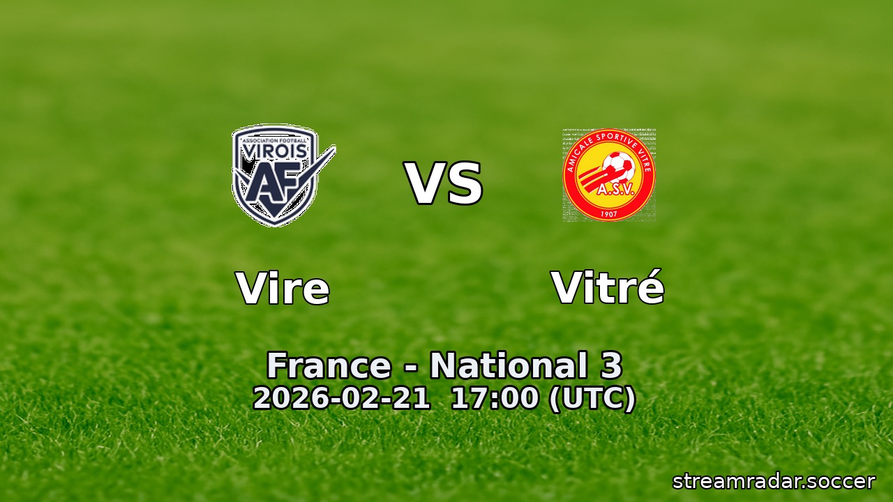 Vire vs Vitré